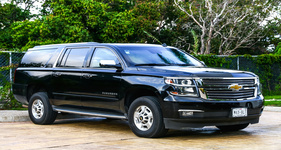 Newfield NY Taxi Service SUV for 20 to 30 passengers, ideal for group travel, airport transfers, and special events